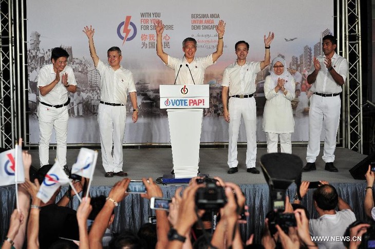 Singapore’s ruling People’s Action Party wins the election - ảnh 1
